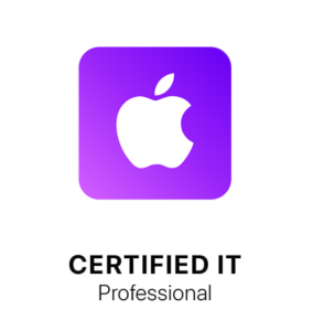 Virtua Computers is an Apple Premium Technical Partner, certified to support Macs, iPhones, and iPads for business IT.